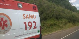 Grave acidente na Rodovia PR 280, próximo ao trevo de Clevelândia.