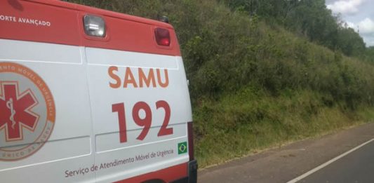 Grave acidente na Rodovia PR 280, próximo ao trevo de Clevelândia.