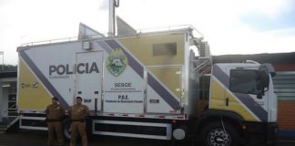 O 3º Batalhão da Polícia Militar garante segurança em mais uma edição da EXPOPATO.
