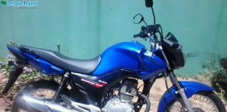 Um Adolescente de 15 anos foi apreendido em flagrante Pela Policia Militar de Palmas, após furtar uma Motocicleta.