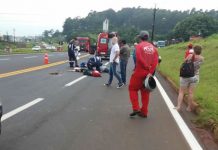 Grave acidente na BR 158, resultou na morte de uma mulher.