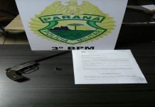 Homem é preso portando uma garrucha.