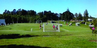 Começou o 1º Circuito Intercomunidades de Futebol Sete de Cel. Domingos Soares