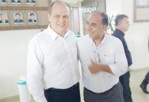 Assessor do deputado federal Toninho Wandscheer do PROS da região sudoeste participou da reunião Amsop junto com o ministro Ricardo Barros