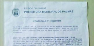 Morador do centro de Palmas também reclama da falta de Iluminação Pública