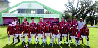 Jogando em Abelardo Luz, Veteranos de Palmas aplicam goleada no time da casa