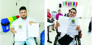 Associação Palmense de Deficiente Físico reivindicando seus direitos e formando parcerias em Palmas