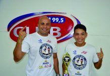 Palmense Gabriel Rodrigues Campeão do XI Circuito Spartacus de MuayThai