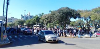 APOIO DE MANIFESTAÇÃO A GREVE DOS CAMINHONEIROS EM PALMAS