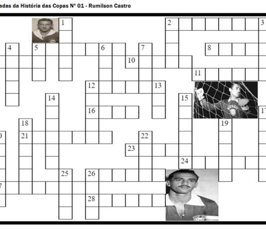 Cruzadas da História das Copas Nº 01