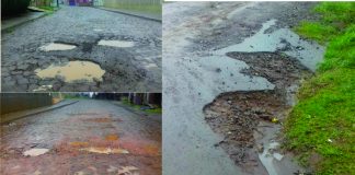 Ruas caóticas em Palmas