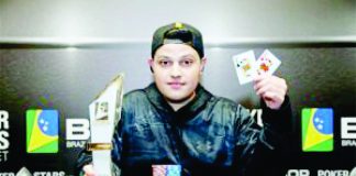 Palmense é campeão no High Roller do BSOP São Paulo; Neymar Jr. ficou em 6º
