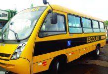 MUNICÍPIO RECEBE ÔNIBUS PARA TRANSPORTE ESCOLAR