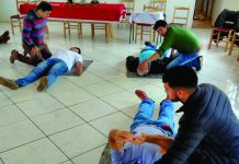 DEPARTAMENTO DE SAÚDE REALIZA  CURSO DE PRIMEIROS SOCORROS