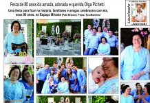 Festa de 80 anos da amada,adorada e querida Olga Pichetti