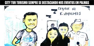 CITY TUR TURISMO SEMPRE SE DESTACANDO NOS EVENTOS EM PALMAS (Charges)