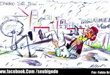 Bairro São José Atrás do Colégio CAIC em péssimas condições em Palmas (CHARGES)