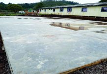 OBRAS DA QUADRA DO DE PAULI EM ANDAMENTO