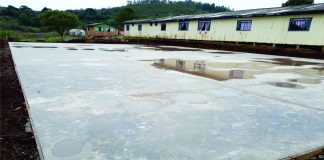 OBRAS DA QUADRA DO DE PAULI EM ANDAMENTO