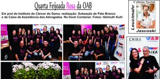 Quarta feijoada Rosa da OAB