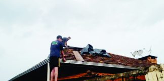 Vendaval causa estragos em General Carneiro