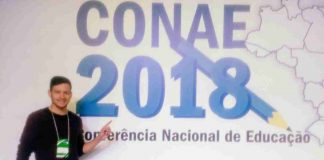 O professor e vereador Izaías Mikilita  participando e representando o nosso  município de Palmas em Brasília