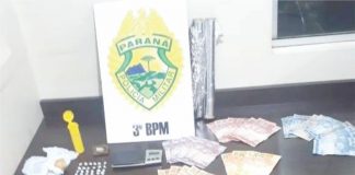 Polícia Militar prende acusados de tráfico de drogas