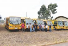 Transporte Escolar passa por vistoria em Coronel Domingos Soares/PR