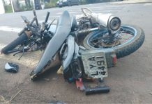 ACIDENTE DE TRÂNSITO ENVOLVENDO MOTO E CARRO