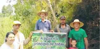 Ação do projeto ‘‘ Proteja uma Nascente ’’