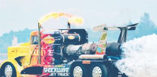 Shockwave, o caminhão mais rápido do mundo e seus motores de avião
