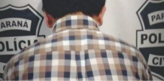 Descumpriu medida protetiva e foi preso pela PC