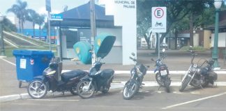 Falta de estacionamento de moto em Palmas?