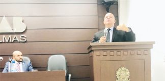 Realizada com êxito e louvor a Palestra memorável e impecável do Desembargador Clayton Maranhão