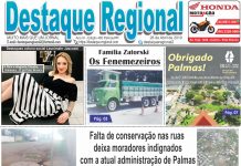 Capa Jornal Destaque Regional 26/04