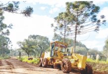 Estradas do interior recebem patrolamento