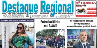 Capa Jornal Destaque Regional 10/05