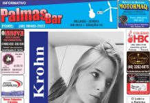 Luiza Krohn no Informativo PalmasBar