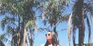 HELEN FERNANDA PAZ NA CAPA DO INFORMATIVO DESTAQUE PALMENSE