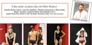 Uma noite só para elas em Pato Branco