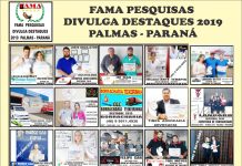 FAMA PESQUISAS DIVULGA DESTAQUES 2019 PALMAS – PARANÁ