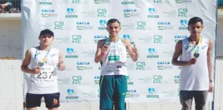 VITOR DE OLIVEIRA DA SILVA É BICAMPEÃO PARANAENSE SUB 20 DE ATLETISMO