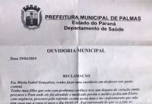 MÃE FAZ RECLAMAÇÃO DO POSTO CENTRAL DE PALMAS NA OUVIDORIA MUNICIPAL APÓS SEU FILHO SOFRER AMEAÇA DE INFARTO