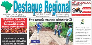 CAPA JORNAL DESTAQUE REGIONAL 14/06