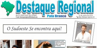 CAPA PATO BRANCO JORNAL DESTAQUE REGIONAL 14/06
