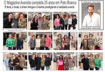 O Magazine Avenida completa 25 anos em Pato Branco