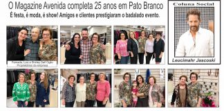 O Magazine Avenida completa 25 anos em Pato Branco