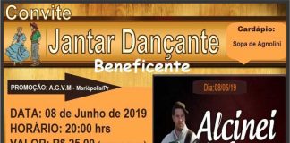 CONVITE JANTAR DANÇANTE