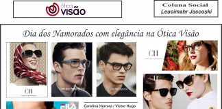 Dia dos Namorados com elegância na Ótica Visão