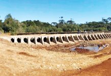 Concluído aproximadamente 50% das obras na Ponte do Abarracamento